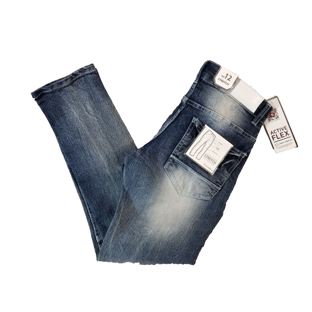 South Pole jeans Women's 12‎ Junior blue skinny stretch denim pants 28 x 27 NEW